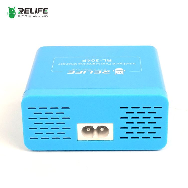 RELIFE RL-304P Smart 6-port digital display lightning charger