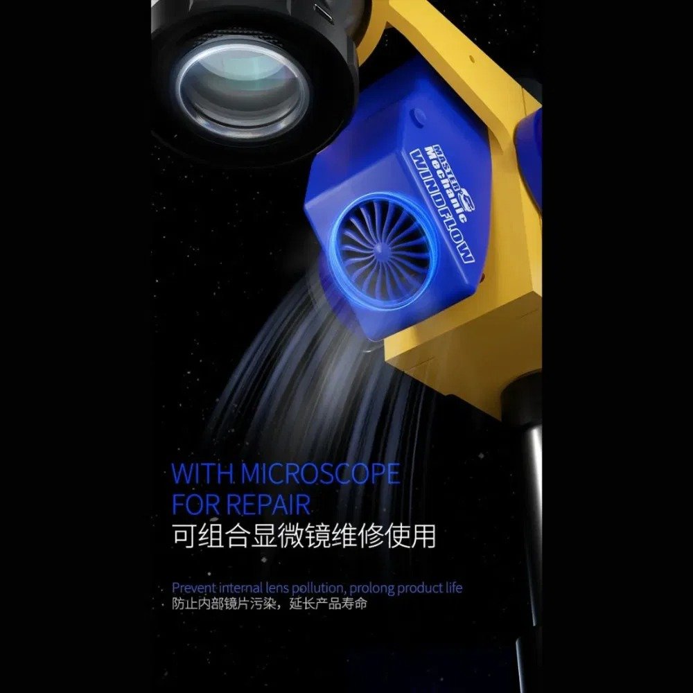 MECHANIC WINDFLOW Microscope Fume Extraction