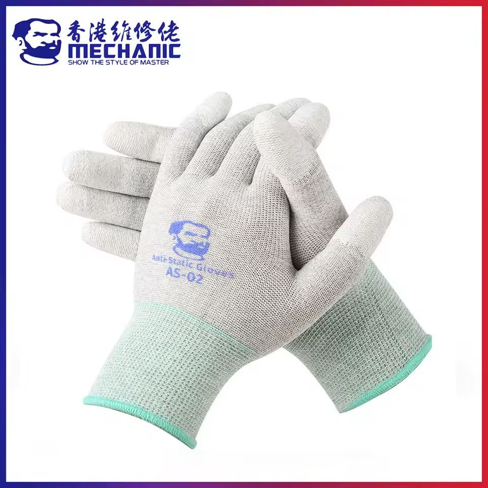 MECHANIC AS02 Carbon Fiber Anti-static Gloves