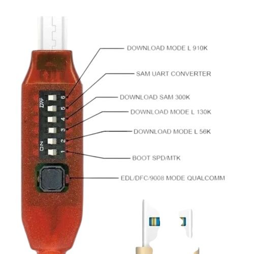 YOUKILOON UMF Cable  (EDL and All Options All In One Boot Cable)